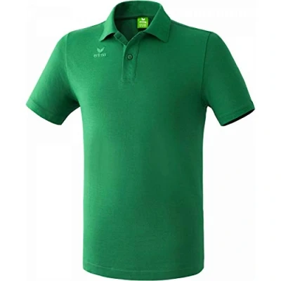 Imagen de erima Teamsport Camiseta Polo de Golf, Unisex niños, Smaragd, 164