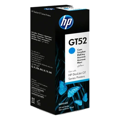 Imagen de HP Tinta de Recambio Cian No. GT52.