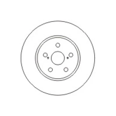 Imagen de MAPCO 45566 Disco de freno Eje delantero 277 26 100 ventilado TOYOTA: Avensis II Berlina, Station Wagon, Hatchback