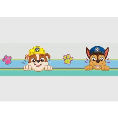 Imagen de AG Design AWBD 8013 Cenefa autoadhesiva para habitación infantil (500 x 14 cm), diseño de la Patrulla Canina