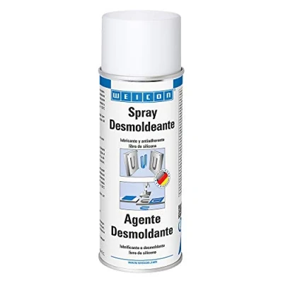 Imagen de WEICON Spray Desmoldante 400 ml Lubricante y antiadherente exento de silicona Transparente