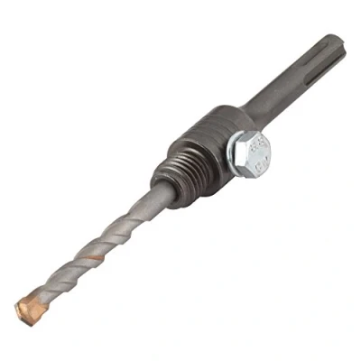 Imagen de wolfcraft Adaptador SDS Plus con broca centradora para coronas de perforación carburo, 5428000, Accesorios carburo