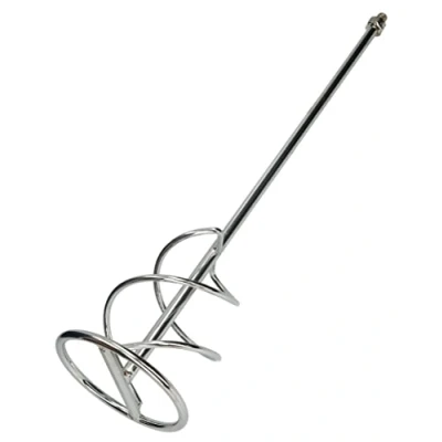 Imagen de KOTARBAU® Varilla Mezcladora 140 mm con rosca M14, Mezclador, Agitador, Meclador de pintura, mortero, yeso, cemento, espiral, Batidora yeso