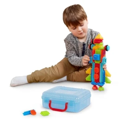 Imagen de Bristle Blocks Juego de bloques para bebé (battatco 70.3081) , Modelos/colores Surtidos, 1 Unidad