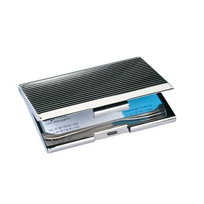 Imagen de SIGEL VZ130 Estuche para tarjetas de visita, cromado