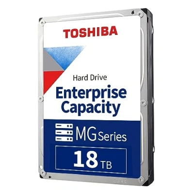 Imagen de Toshiba 18TB Enterprise Internal Hard Drive MG Series 3.5&#039; SATA HDD Mainstream server and storage, 24/7 Reliable Operation, Hyperscale cloud storage (MG08ACA16TE)