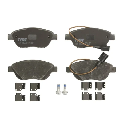 Imagen de TRW COTEC GDB1829 Juego de pastillas freno con contacto avisador desgaste tornillos pinza accesorios FIAT: Grande Punto Hatchback