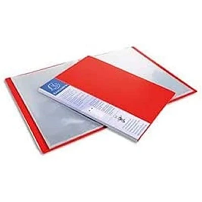 Imagen de Exacompta 88405E Carpeta de 40 fundas, A4, color rojo