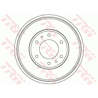 Imagen de TRW DB4423 Tambor de Freno 335mm MITSUBISHI: L200 / Triton IV Pick up