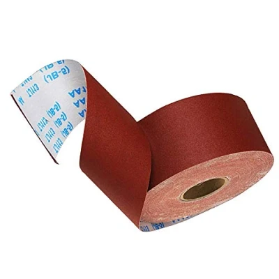 Imagen de Rollo de papel lija abrasivo grano 320 1 m x 100 mm, herramientas pulido para metal y madera