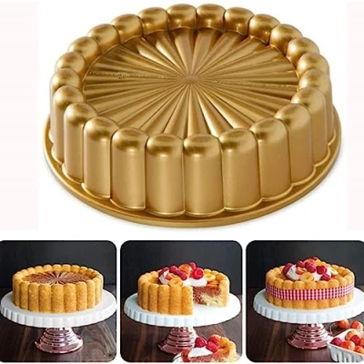 Imagen de Roundsky Molde para Tarta de Charlotte, tamaño único, Acción Navidad