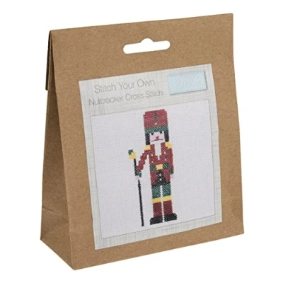 Imagen de Trimits Mini kit de punto cruz, cascanueces, 13 x cm (5 5 pulgadas)