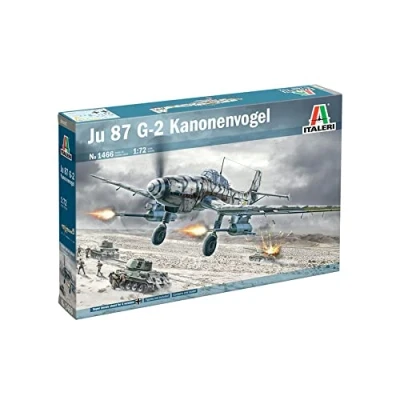 Imagen de Italeri 1466S 1:72 Ju 87G 2 Cannon Bird modelismo, Kit, Libre, Hobby, Pegar, Kit de plástico, detallado, sin Pintar