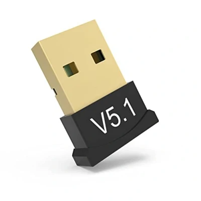Imagen de Adaptador USB Bluetooth 5.1 Transmisor Receptor Audio Dongle Z1z1 para computadora PC inalámbrico