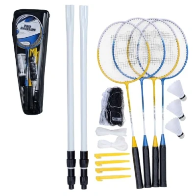 Imagen de Baseline Juego de bádminton, Multicolor, Pack 4 (Toyrific BGG1142)