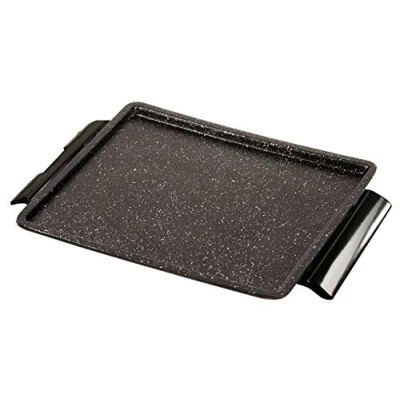 Imagen de Placa extra para Barbacoa Starlyf Smokefree Grill (Complemento), Superficie de cocinado lisa y amplia, Revestimiento antiadherente (placa extra)