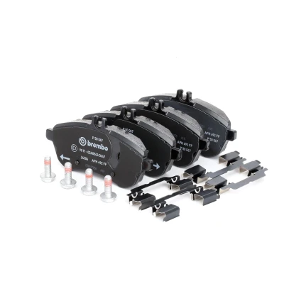 Imagen de BREMBO P 50 067 Juego de pastillas freno PRIME LINE Ring preparado para indicador desgaste con tornillos pinza accesorios norauto,