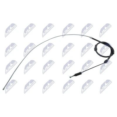 Imagen de NTY HLR VW 015 Cable de Freno Mano Atrás izquierda, derecha 2025, 757 Discos VOLKSWAGEN: Caddy 3