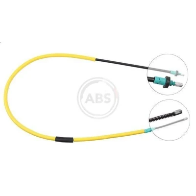 Imagen de A.B.S. K19707 Cable de Freno Mano 1497 Tambor para dirección izquierda/derecha