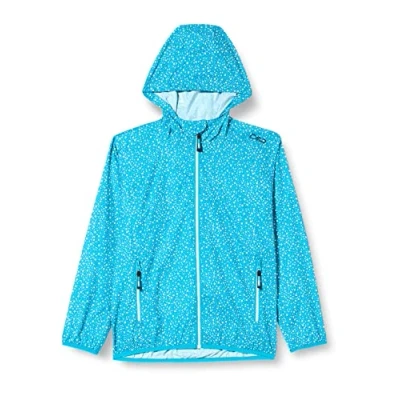 Imagen de CMP Chaqueta Kid G con capucha Rain Fix, hawaiano, 176