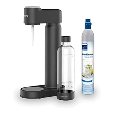 Imagen de Philips Water ADD4901BK/10 Máquina para hacer refrescos, Color Negro