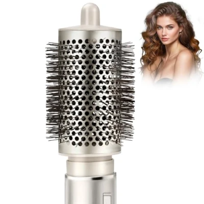 Imagen de Cepillo redondo grande para secadores Shark FlexStyle HD400 Series, herramienta de peinado cabello liso, ondulado, rizado y