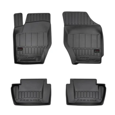 Imagen de FROGUM 3D407299 Juego de alfombrillas suelo Caucho delante y detrás 4 negro CITROËN: C4 I Hatchback, Coupé