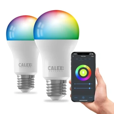 Imagen de Calex Smart LED reflector GU10 4.9W RGB CCT 2pcs