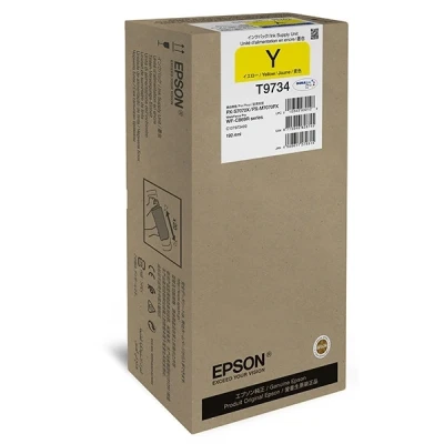 Imagen de Epson C13T973400 adecuado para WFC869R Tinta amarillo XL 192ml 22.000 Hojas