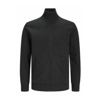 Imagen de JACK &amp; JONES Jjepaulos Sweat Zip Noos Sudadera con Capucha, Negro, L para Hombre