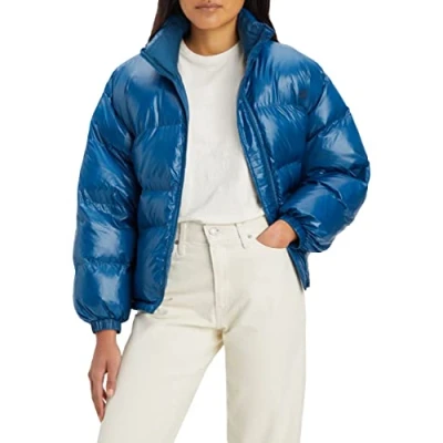 Imagen de Levi&#039;s Retro Puffer Caviar Chaqueta, Gibralter Sea, L Mujer