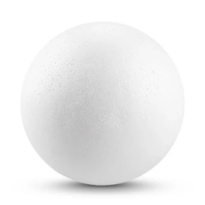 Imagen de Netuno 10 Bolas de poliestireno Blanco cm diámetro, para Manualidades, Escuela, decoración Navidad