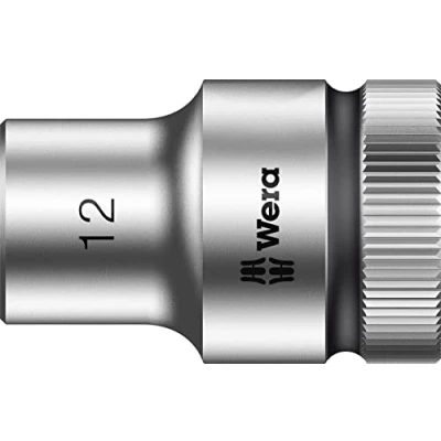 Imagen de Wera 05003603001 Llave de Vaso con Arrastre, 1/2&quot;, 12 mm