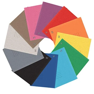Imagen de Oxford 400117265 Top File Carpetas de encuadernación (25 unidades, 390 g, extrafuertes), color 12 colores DIN A4