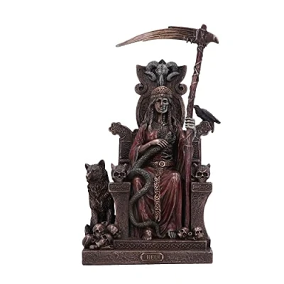 Imagen de Nemesis Now Hel The Two Faced Terror Figura de Bronce (23 cm)