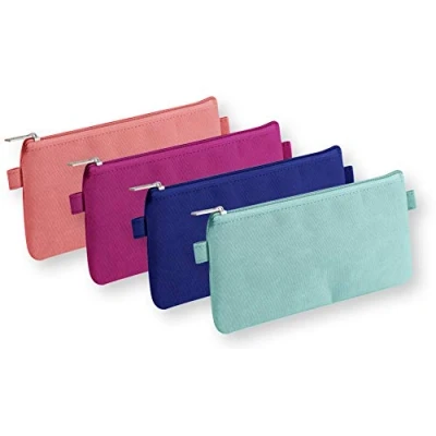Imagen de Clairefontaine 8479C Trousse Scolaire Plate 22x11 cm, Couleur aléatoire