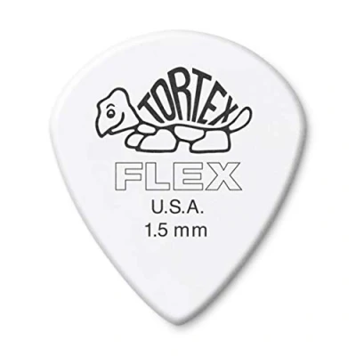 Imagen de JIM DUNLOP Púas 1,50mm Tortex Flex Jazz III Saco de 72
