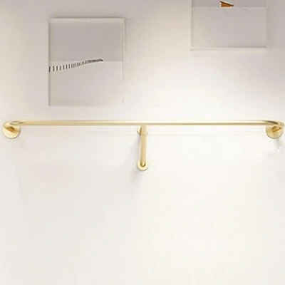 Imagen de AYVADA Percheros para Ropa al por Menor Perchero Dorado Ropa, Barra Colgar montada en la Pared, exhibir Pared Tiendas de