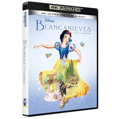 Imagen de Blancanieves y los Siete Enanitos (Snow White and the Seven Dwarfs) (4K UHD + Blu ray) [Blu ray]