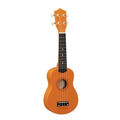 Imagen de SOUNDSATION MAUI SUNNY ukelele SOPRANO NARANJA con funda