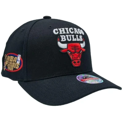 Imagen de Mitchell &amp; Ness Gorra de béisbol NBA Top Spot, Chicago Bulls Black, Talla única