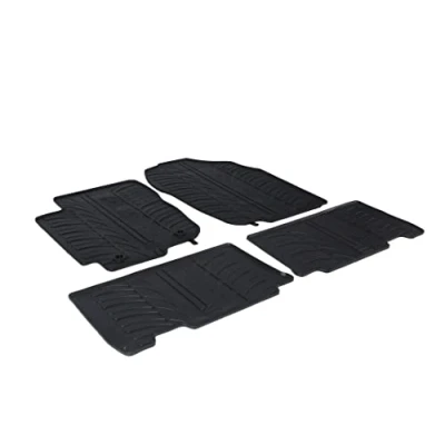 Imagen de Gledring 0267 Juego de alfombrillas suelo Caucho delante y detrás 4 negro 750mm 550mm TOYOTA: RAV4 III SUV, IV SUV