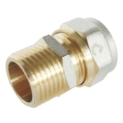 Imagen de SOMATHERM FOR YOU / 3716 16 15 Compresión recta ajustada para Multilayer Ø16 tubo Male 15/21 (1/2 &#039;&#039;)