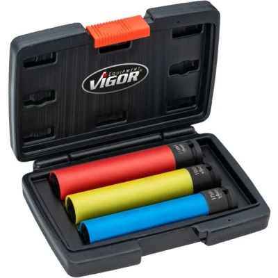 Imagen de Juego de llaves vaso VIGOR V5933/3