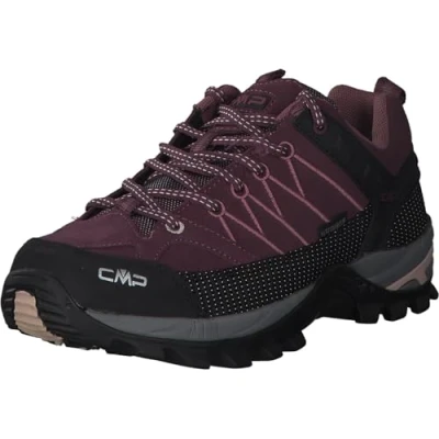 Imagen de CMP Rigel Low Wmn Trekking Shoes WP, Zapatillas de Senderismo Mujer, Prugna, 42 EU