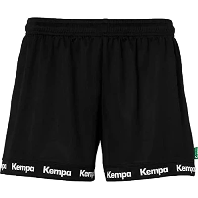 Imagen de Kempa Wave 26 Shorts Pantalones Cortos de Ejercicio y Fitness para Mujer niñas Corto Balonmano Gym Jogging Running Short Pantalon Deportivo con Cordon Ajuste