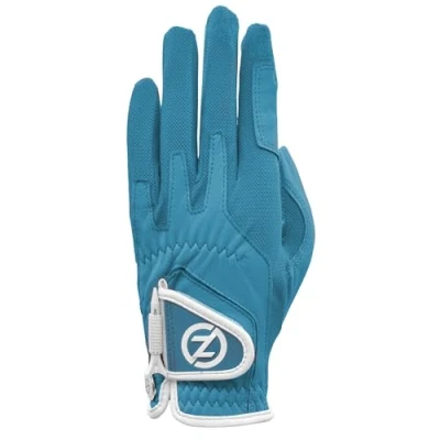 Imagen de Zero Friction Guantes de Golf para Mano Izquierda Cabretta Elite Mujer, Talla única, Turquesa