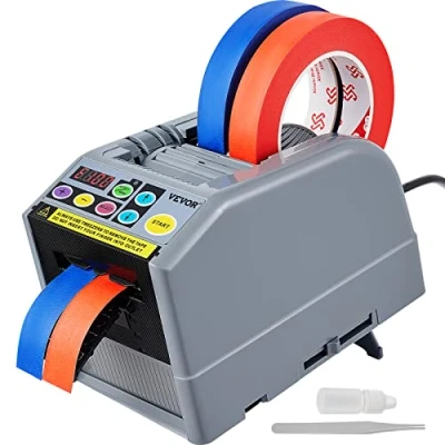 Imagen de VEVOR Dispensador Automático de Cinta Cortador Eléctrico 25 W Máquina Cortadora Ancho 6 60 mm Longitud 5 999 para Industrias, Oficinas, Hogares, Tiendas