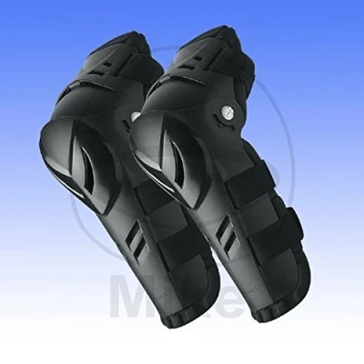 Imagen de Polisport 8002000001 Rodillera de protección Devil para niños con un Punto rotación y Tiras Ajustables Que Ofrece el Confort Color Negro