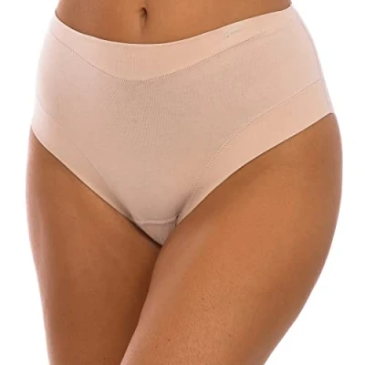 Imagen de JANIRA Braga Alta Invisible Slip Cotton Band Dune, XL